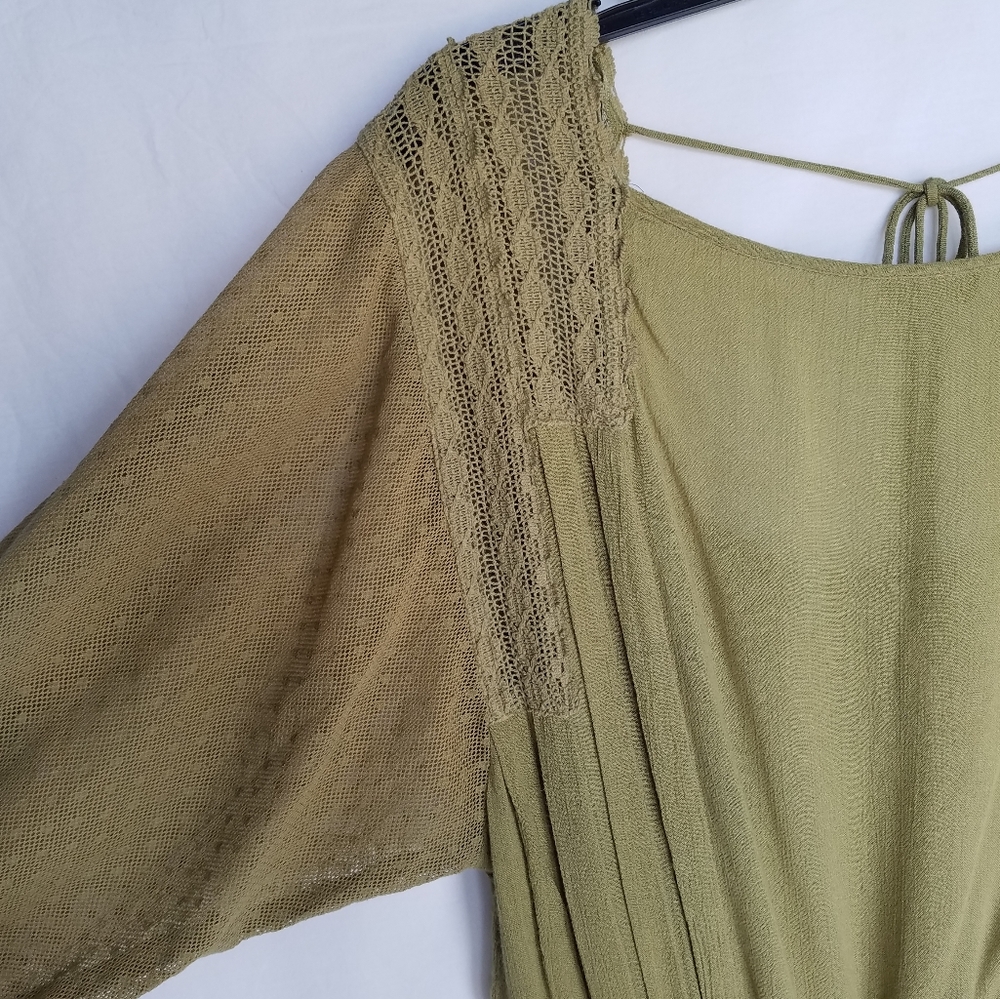Free People Boho Gypsy Lace Swing Tunic - Picture 5 of 13